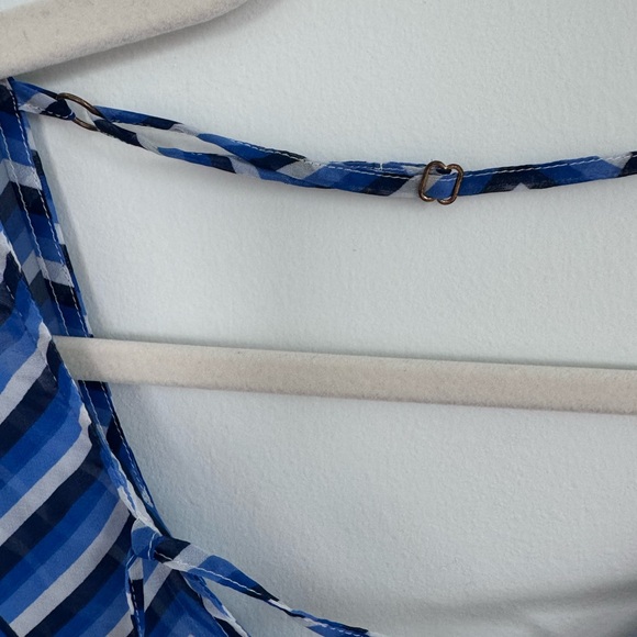 Tommy Bahama Women’s Sheer Blue Stripe Cover-Up Small - Picture 3 of 7